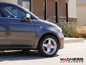 FIAT 500 Custom Wheels - Cromodora Style - CD-30 - 15" - Gun Metal